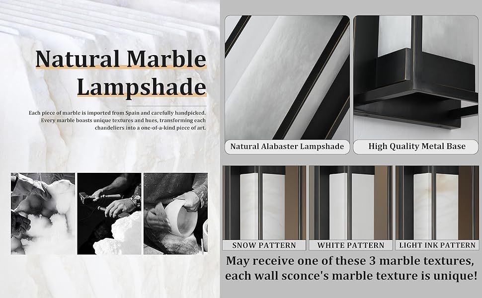 Alabaster Wall Sconces